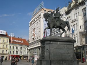 Spomenik banu Jelačiću u Zagrebu