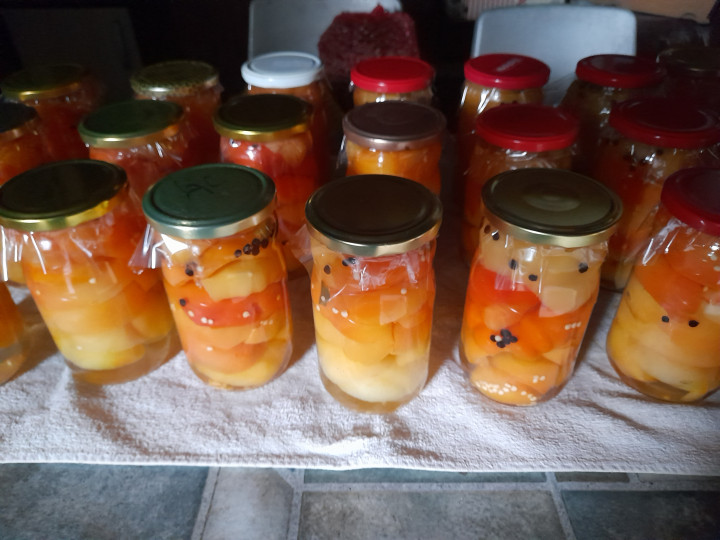 Barena paprika za zimu i paprike s medom