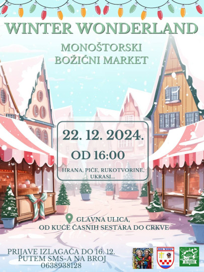 Monoštorski božićni market – Winter wonderland