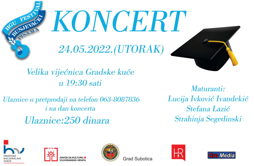 Godišnji koncert HGU Festival bunjevački pisama