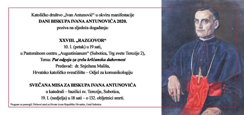 Dani Ivana Antunovića 2020. poziv