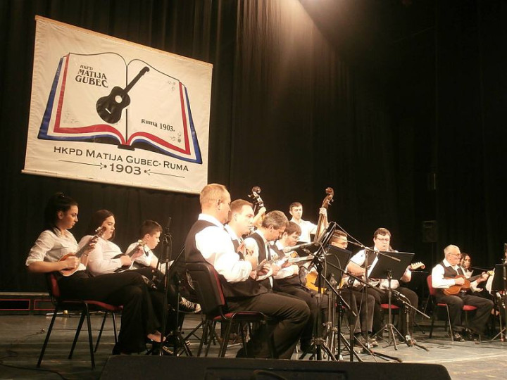 Koncert Velikog tamburaškog orkestra HKPD Matija Gubec Ruma povodom Dana Društva
