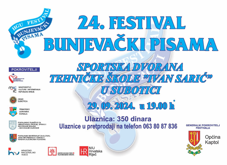 24. Festival bunjevački pisama