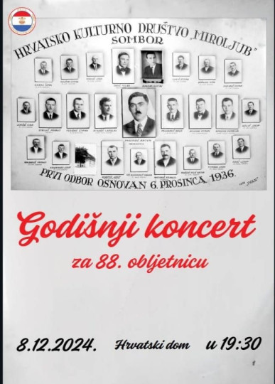 Godišnji koncert HKUD Vladimir Nazor iz Sombora