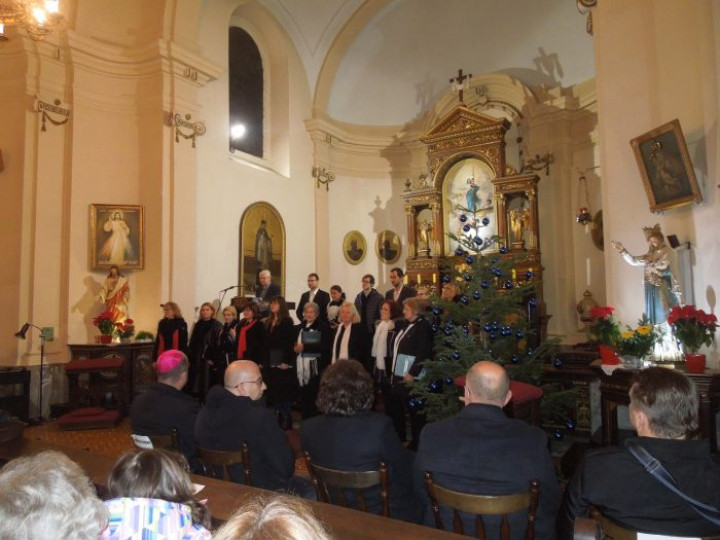 Božićni koncert pjevačkog zbora Odjek održan u Zemunu