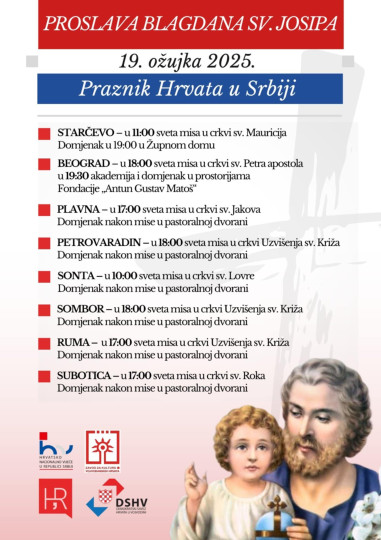 Proslava praznika hrvatske zajednice - blagdana sv. Josipa