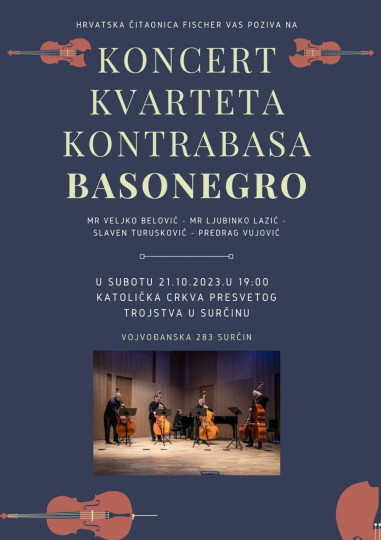 Koncert kvarteta Basonegro
