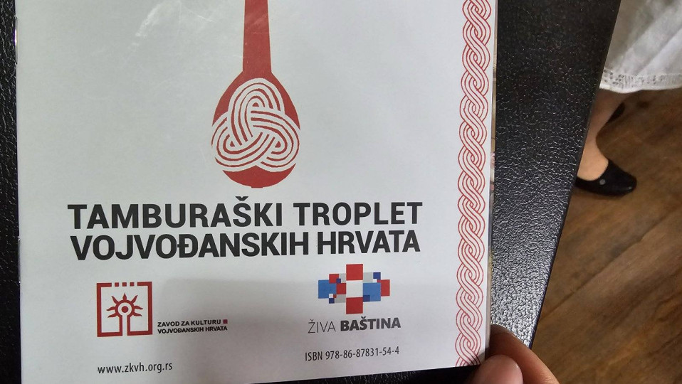 Predstavljen nosač zvuka Tamburaški troplet vojvođanskih Hrvata u Baču