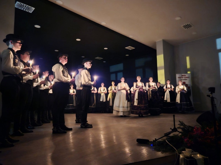 Božićni koncert folklornog odjela HKPD Matija Gubec