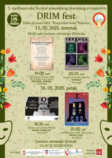V. DRIM fest u Subotici - drugi dan