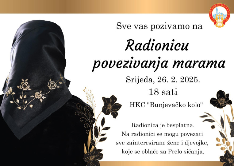 Radionica povezivanja marama