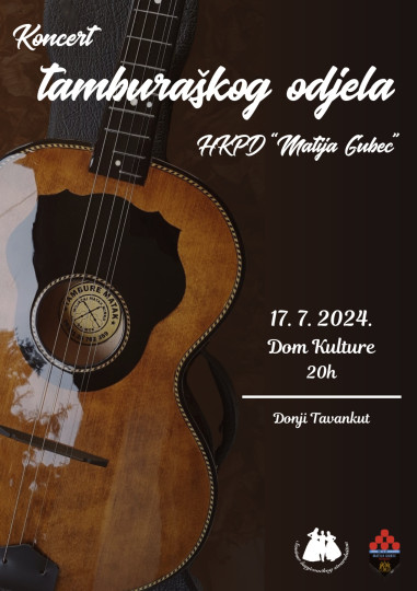 Koncert tamburaškog odjela HKPD Matija Gubec