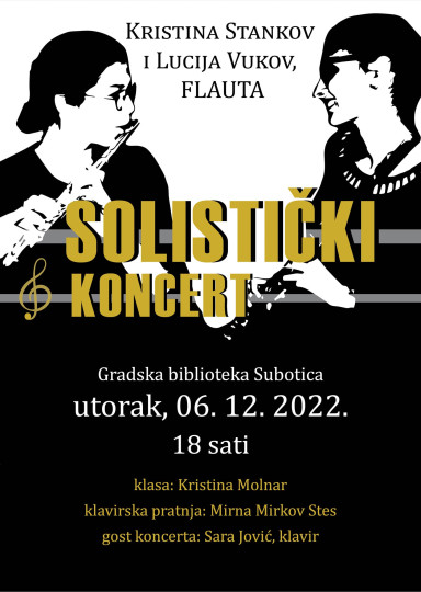 Koncert Lucije Vukov i Kristine Stankov