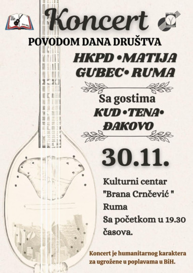 Godišnji tamburaški koncert u Rumi