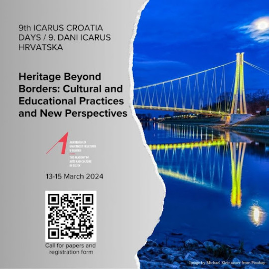 9. dani ICARUS Hrvatska - Baština bez granica: kulturne i edukacijske prakse i nove perspektive