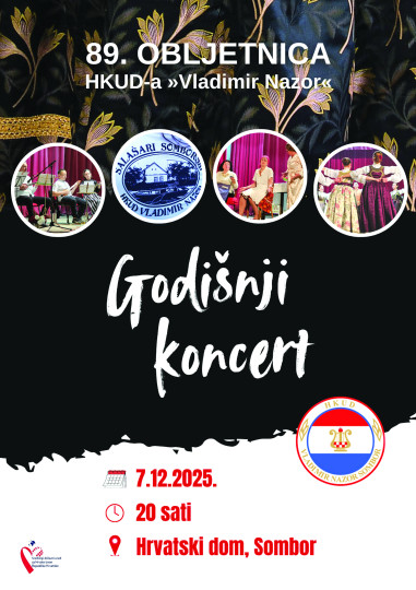 Godišnji koncert HKUD-a Vladimir Nazor u Somboru