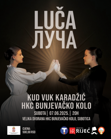 Luča – zajednički koncert HKC Bunjevačko kolo i KUD Vuk Karadžić iz Temerina