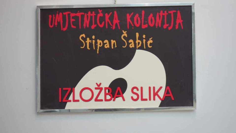 Izložba slika s umjetničke kolonije Stipan Šabić 2023.