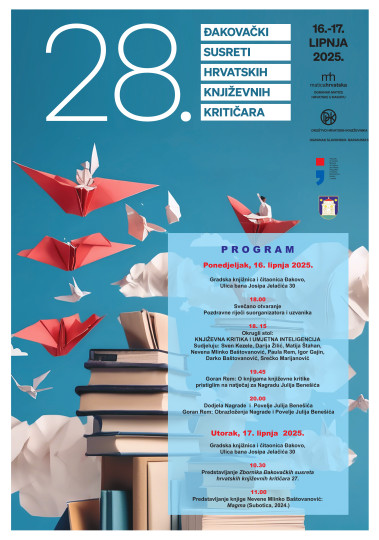 28. Đakovački susreti hrvatskih književnih kritičara - prvi dan