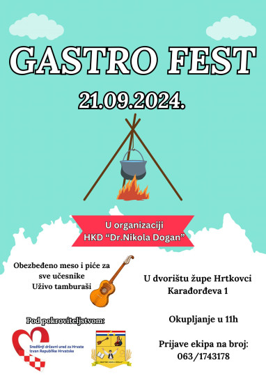 Gastro fest u Hrtkovcima